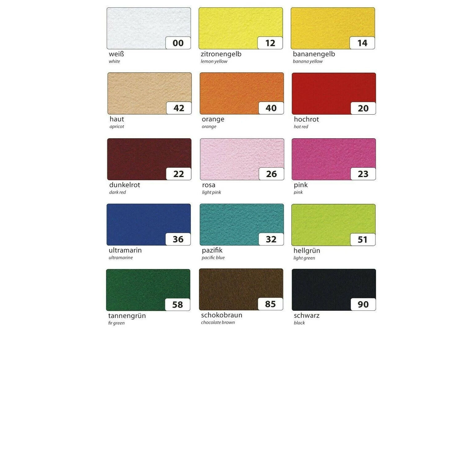 Extra-Starker Filz, 30 x 45 cm, Wei� PREISHIT Bild 2