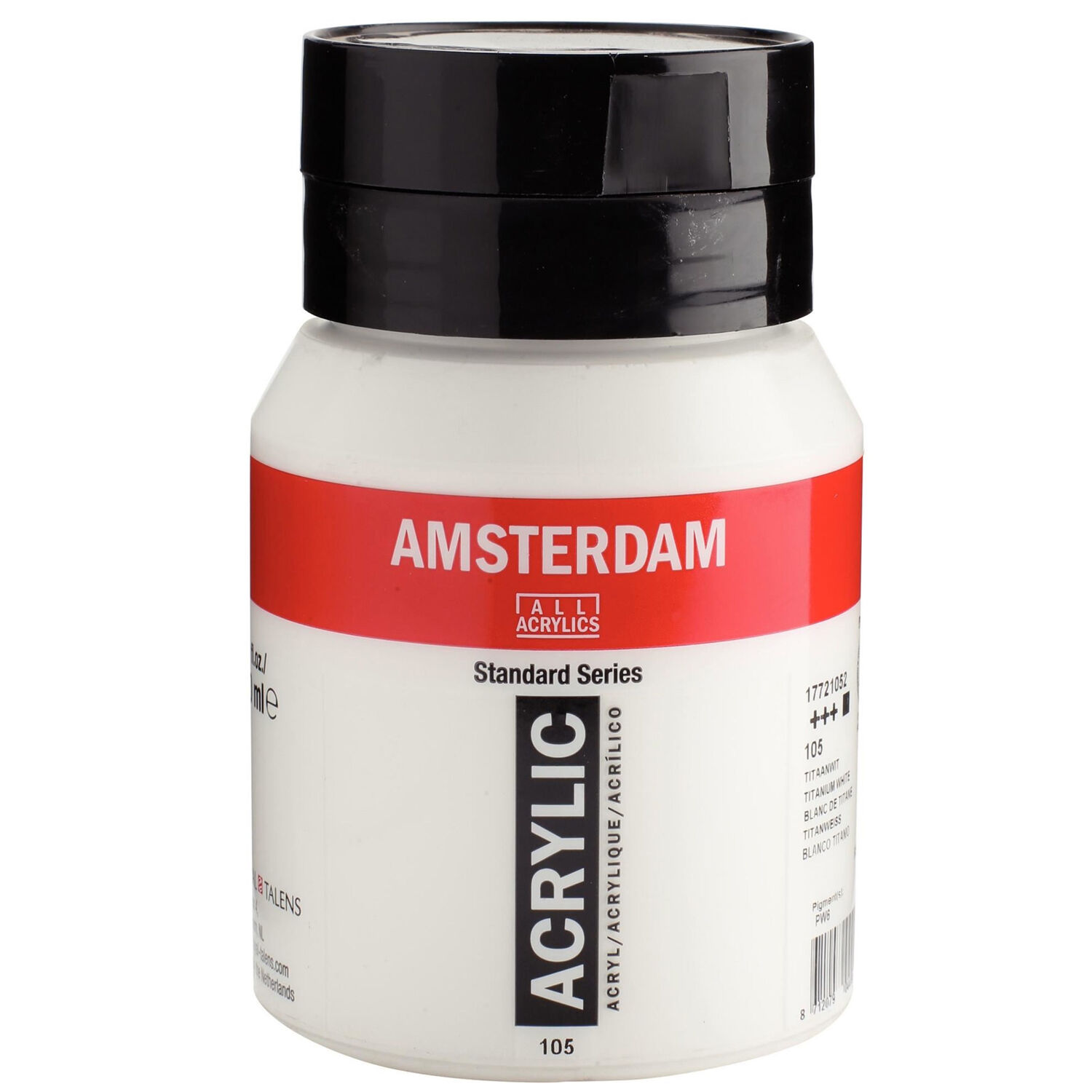 Amsterdam Acrylfarbe 500ml, Titanwei�