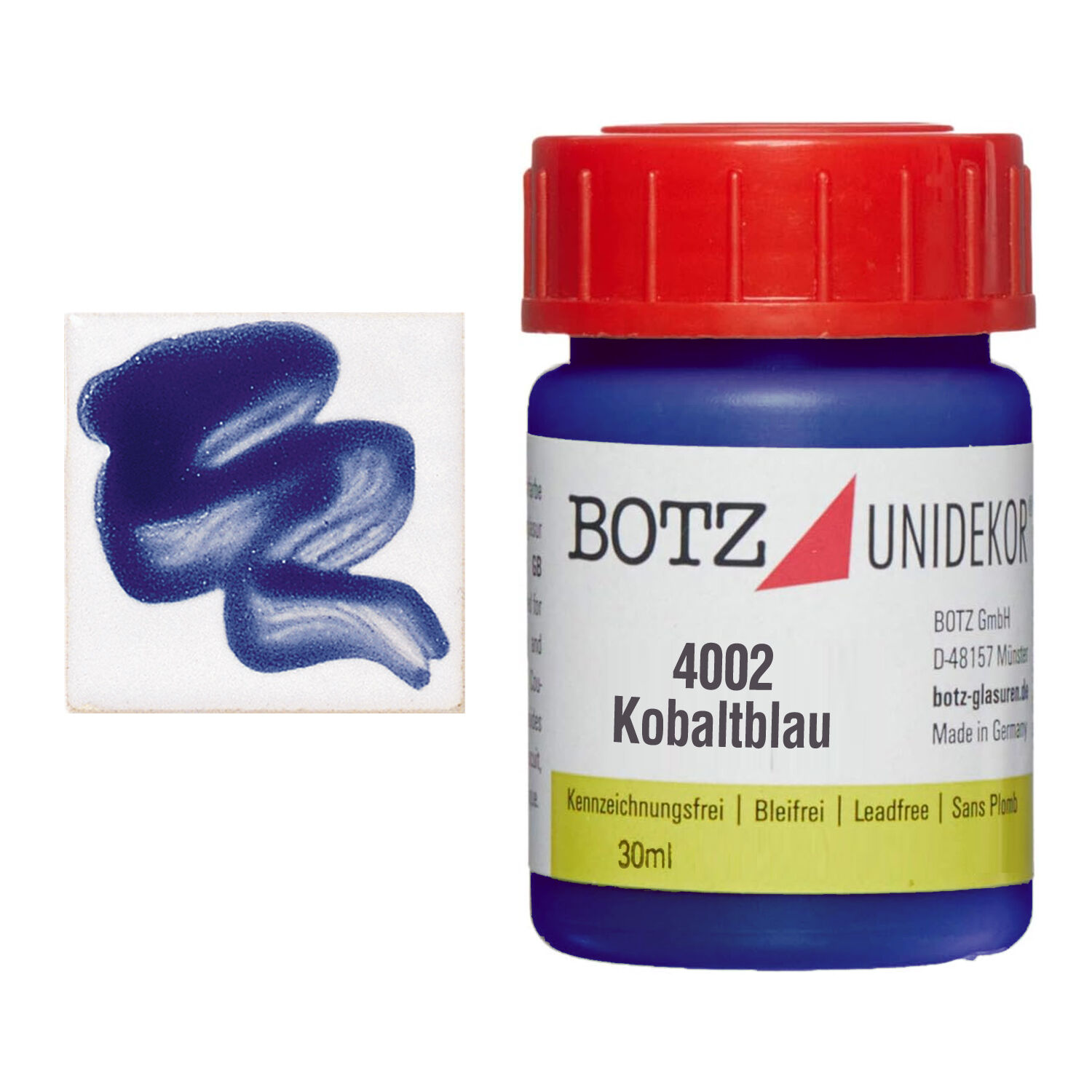 Botz-Unidekor, 36ml, Kobaltblau
