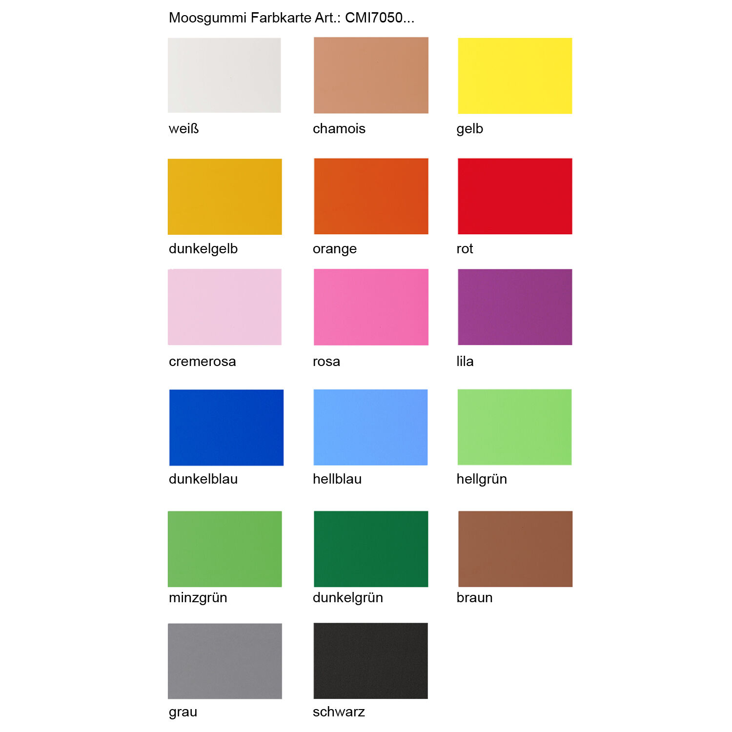Moosgummiplatte / Schaumstoffplatte f�r vielf�ltige Bastelarbeiten, 29 x 20cm, 1 Stk., Wei� Bild 2