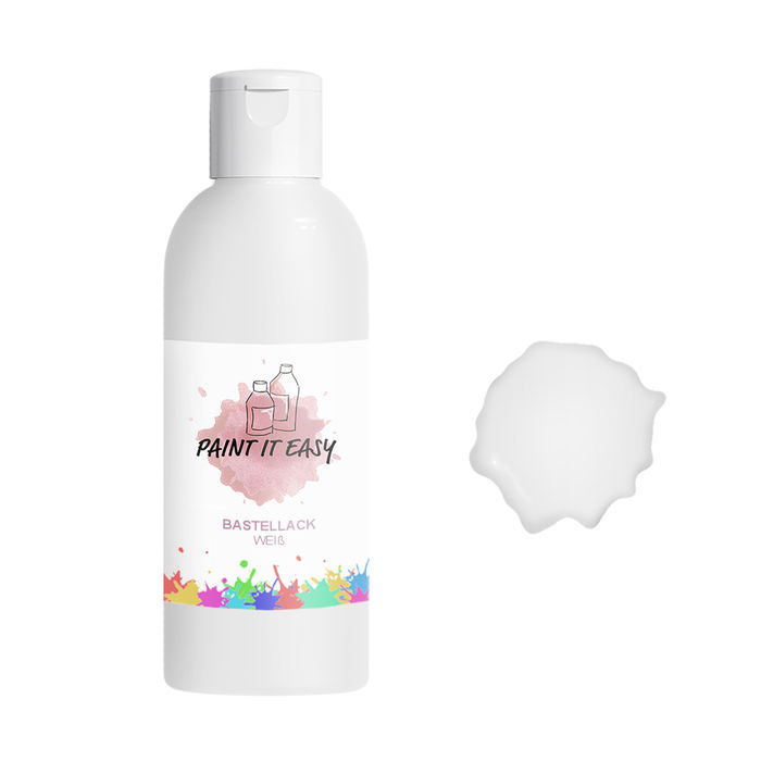 SALE Paint It Easy Bastellack, 250ml, Wei�