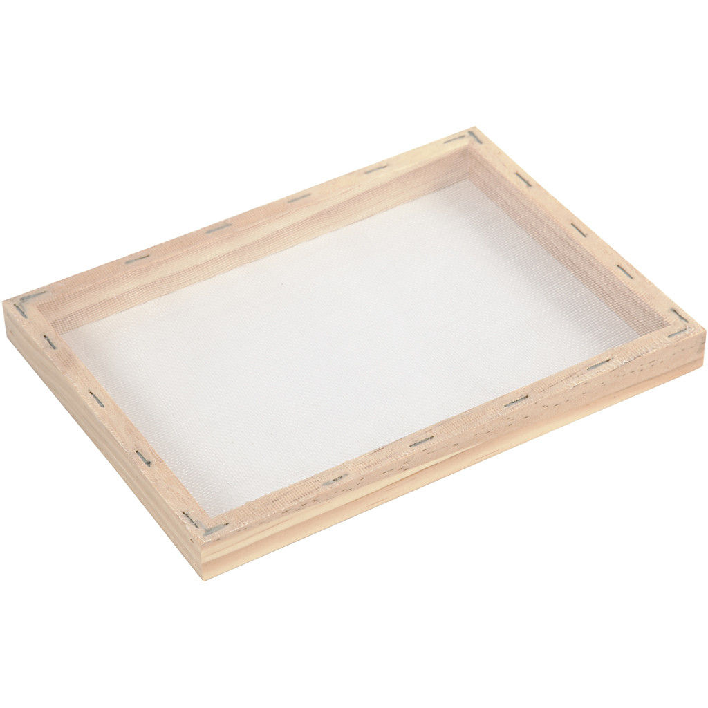 NEU Papier-Sch�pfrahmen / Einzelrahmenform, ca. DIN A5, 23x17x2 cm Bild 5