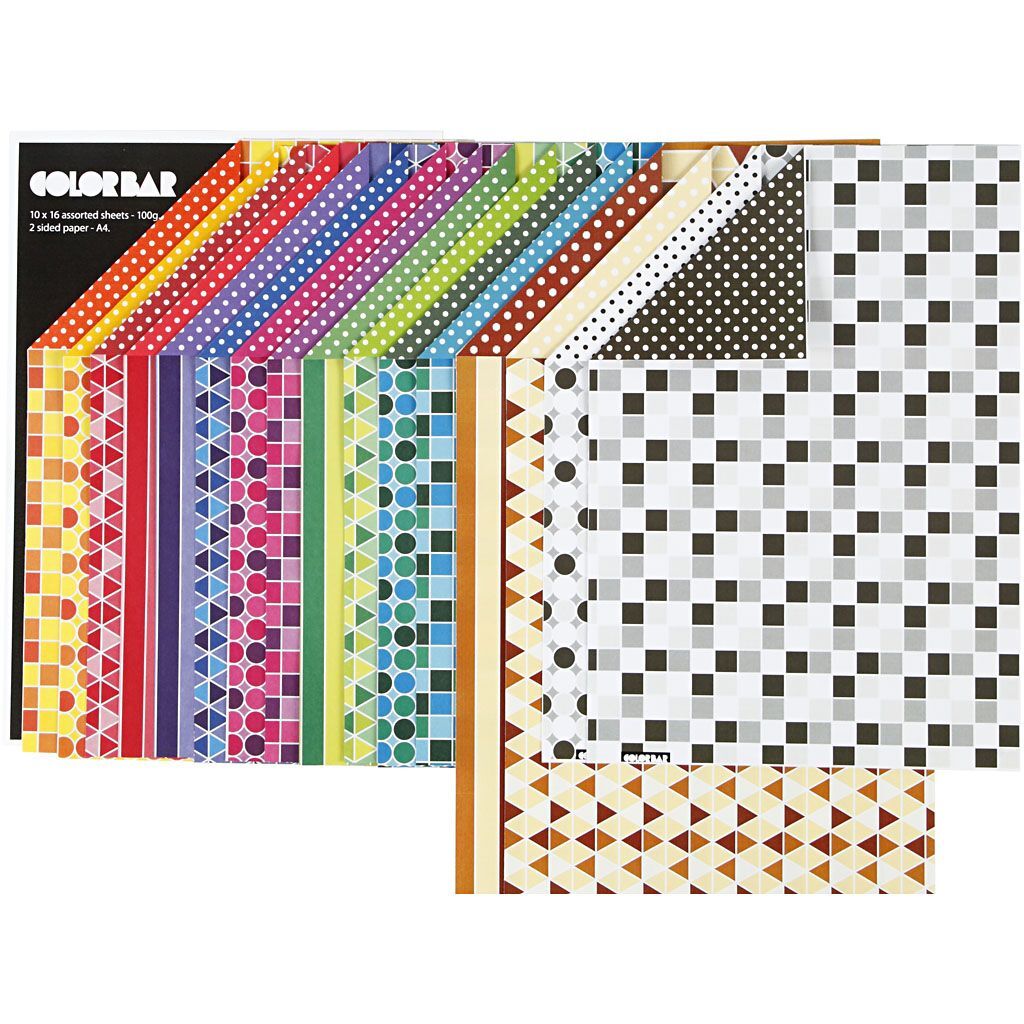 Color-Papier, A4, 210x297mm, 100g, Farbmix, 16 x 10 Blatt Bild 3