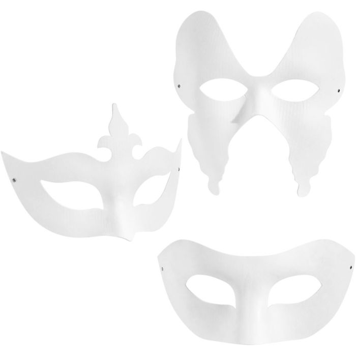Masken - Sortiment, Theater, 12 St�ck Bild 2