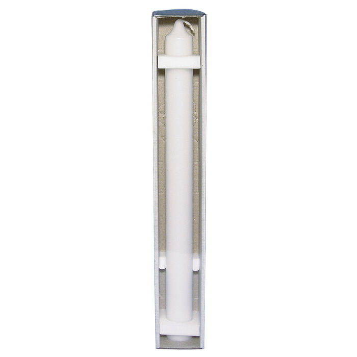 Rayher Stabkerze / Kommunionkerze, 4cm �, 40cm, in Klarsichtkarton
