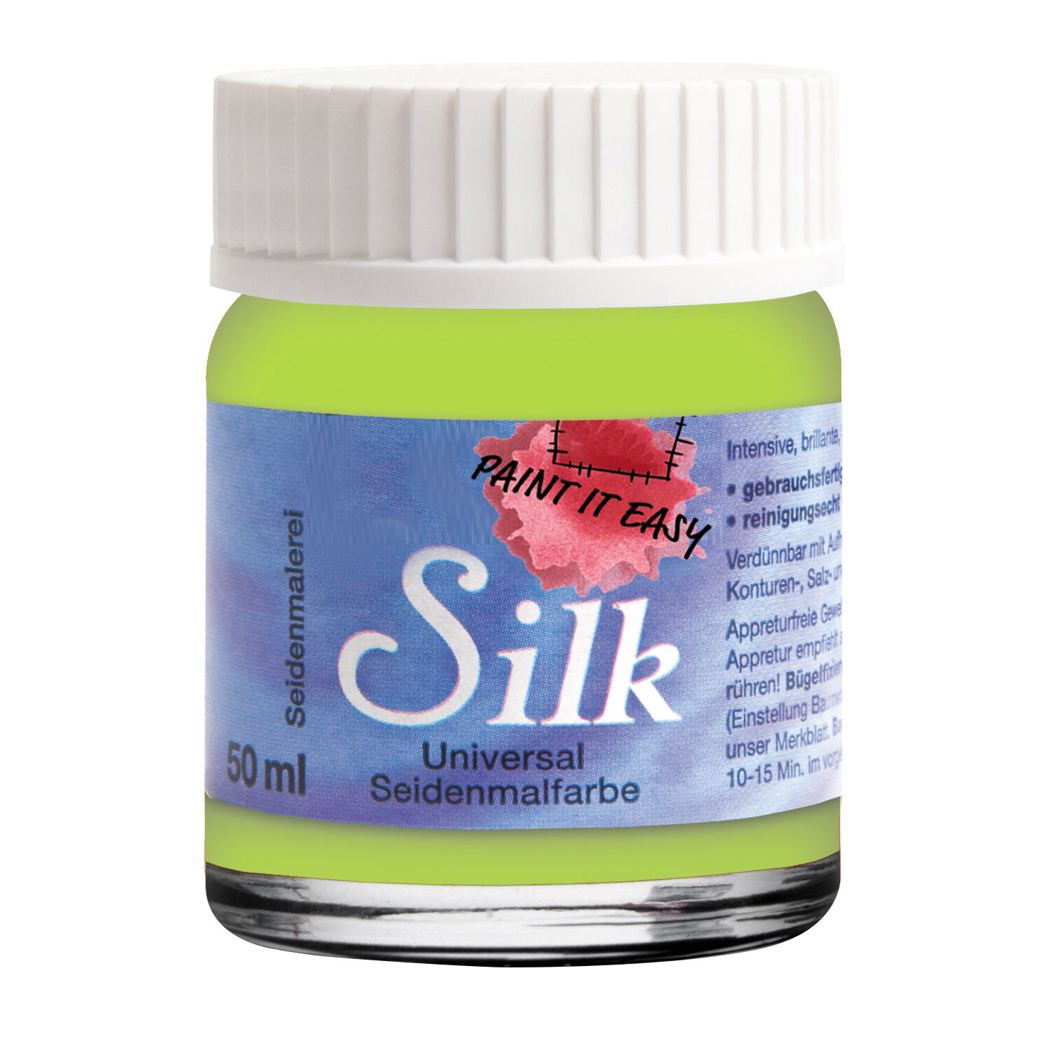 NEU PAINT IT EASY B�gelfarbe / Seidenmalfarbe, 50 ml, Waldmeister