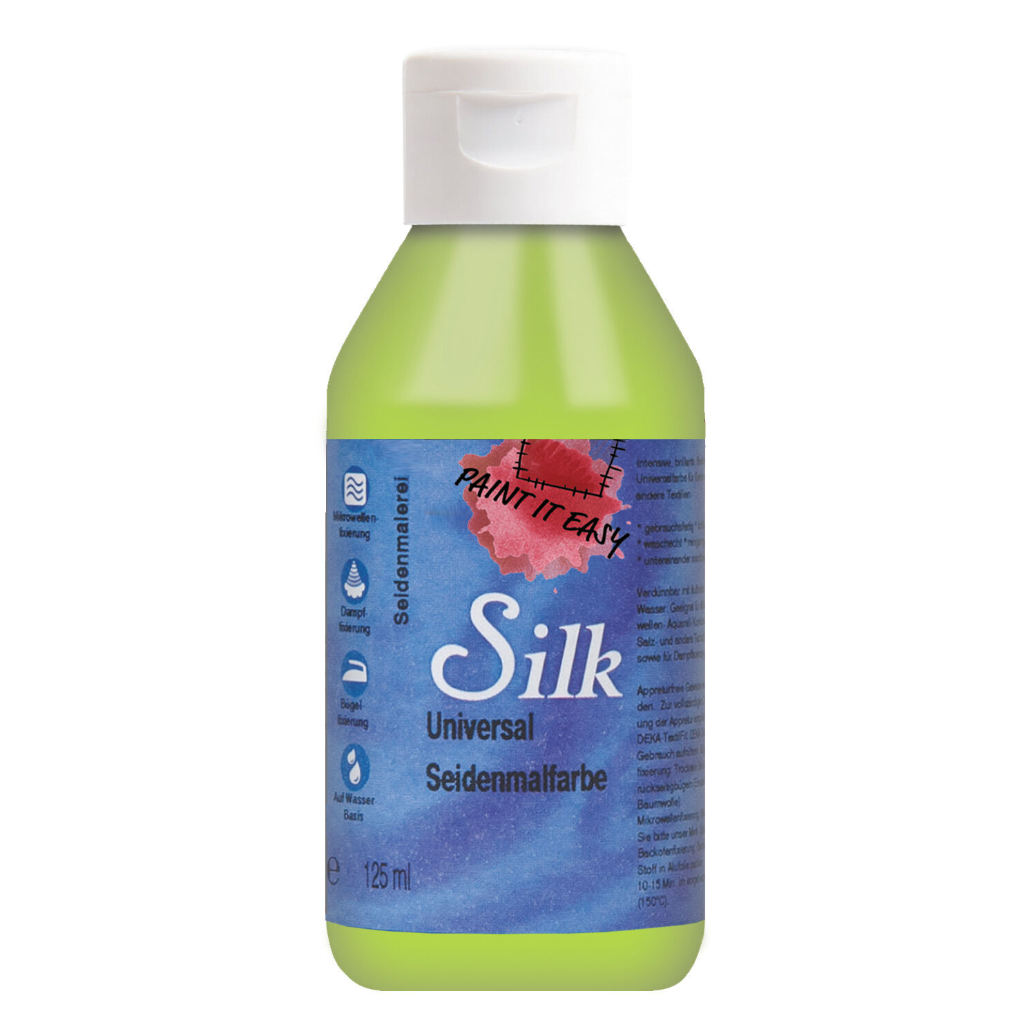 NEU PAINT IT EASY B�gelfarbe / Seidenmalfarbe, 125 ml, Waldmeister