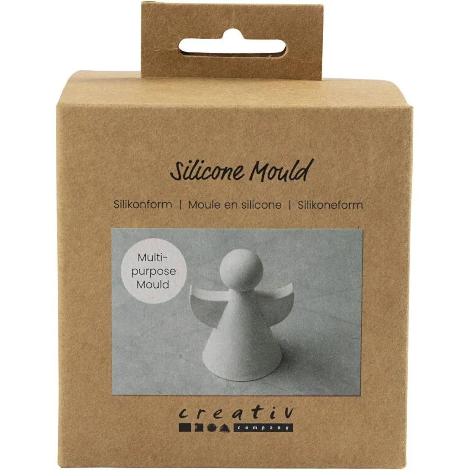 NEU Silikonform / Gie�form, Engel, 9,5 x 7 cm