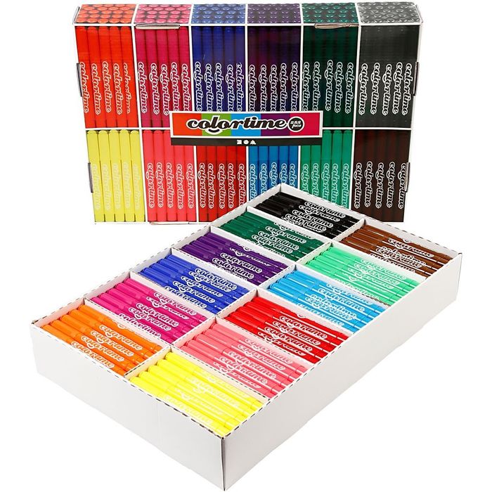 NEU TOP-SELLER Colortime Filzschreiber 5 Strichst�rke 288 St. Bild 2