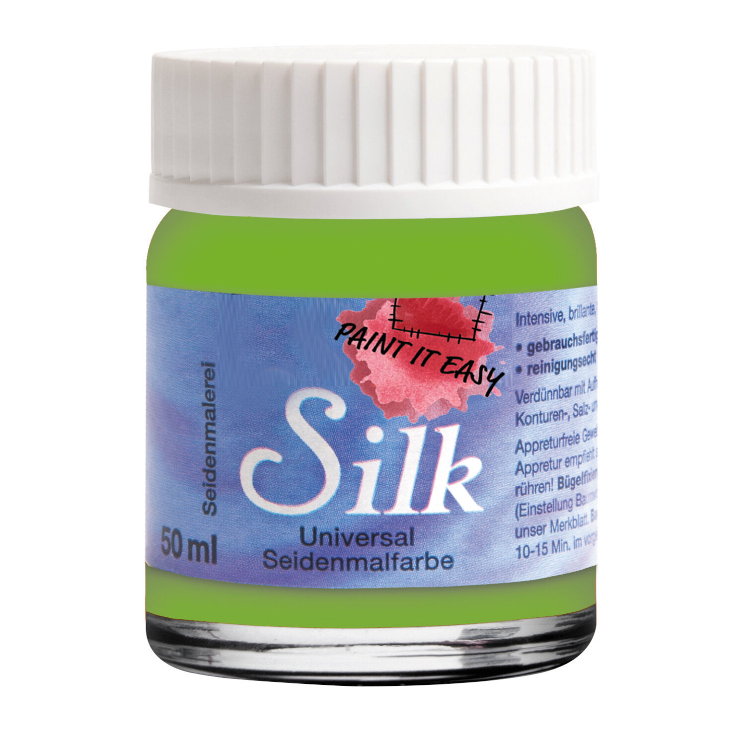 NEU PAINT IT EASY B�gelfarbe / Seidenmalfarbe, 50 ml, Pistaziengr�n