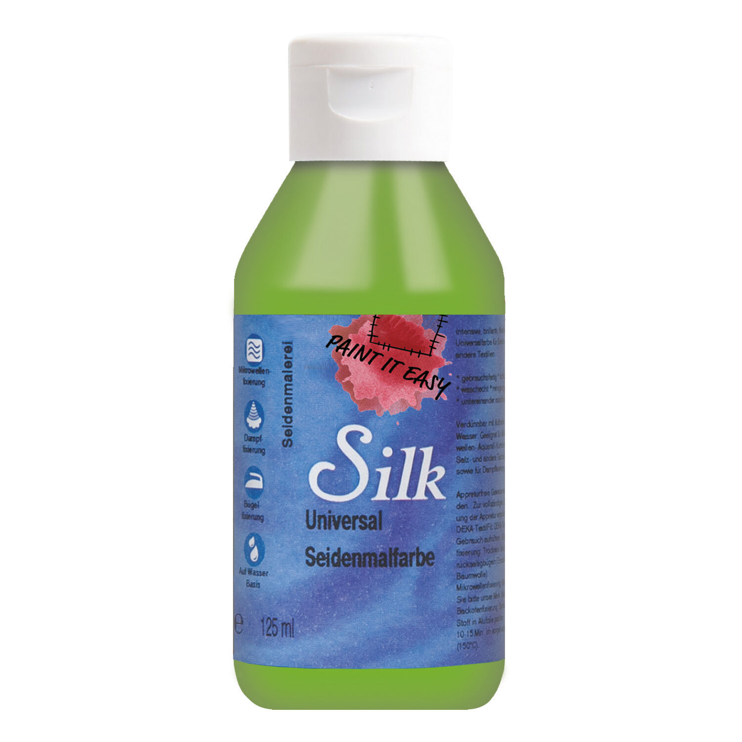 NEU PAINT IT EASY B�gelfarbe / Seidenmalfarbe, 125 ml, Pistaziengr�n