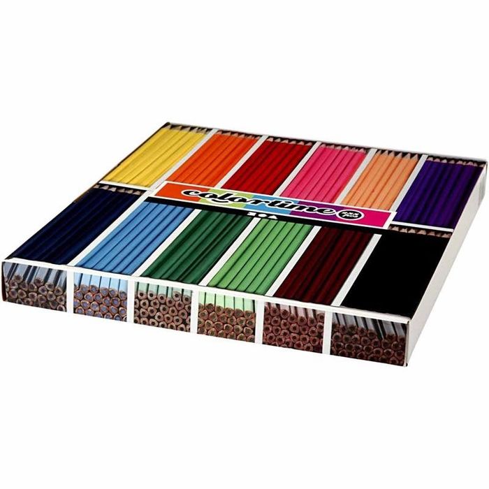 Colortime Buntstifte 12 Farben, Mine: 3 mm, 288 St�ck Bild 2