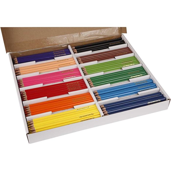Colortime Buntstifte 12 Farben, Mine: 3 mm, 288 St�ck Bild 4