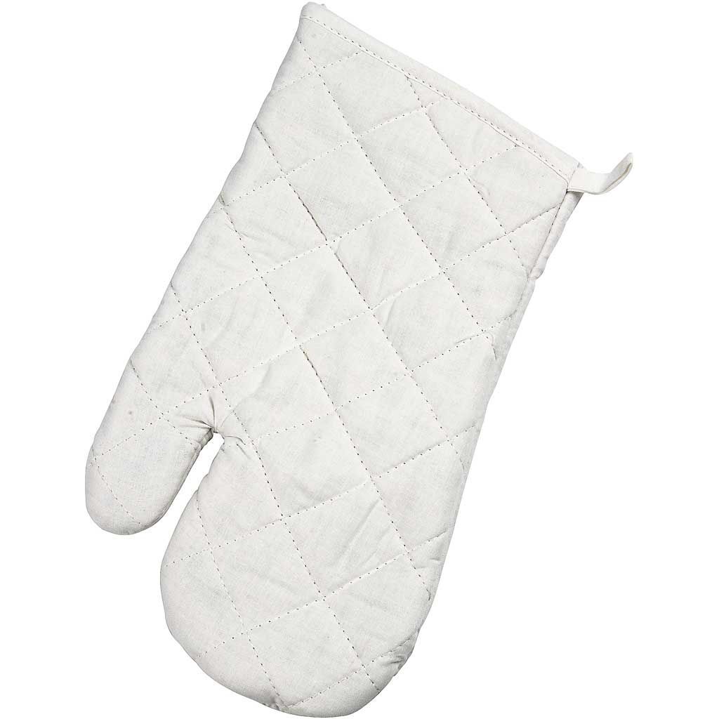 Grillhandschuh, 2 St�ck, Gr��e 18x28 cm, 145 g, Wei� Bild 3