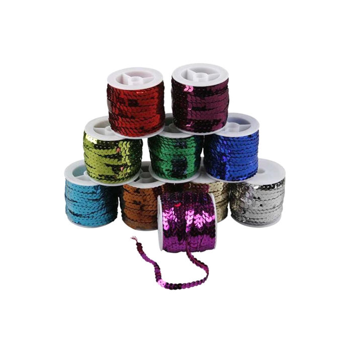 SALE Paillettenband-Set, 10 Rollen � 10 Meter