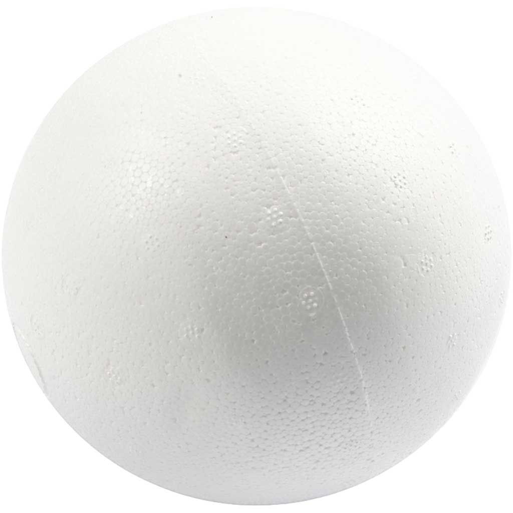 Styropor-Kugeln, � 12 cm, Wei�, 25 St�ck