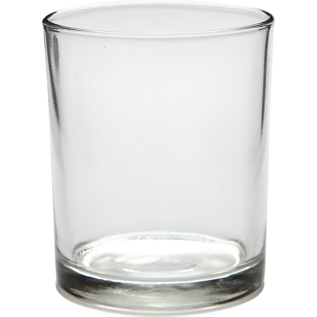 Teelichtglas, 12 St�ck / 1 Pack, H�he 8,3 cm, Durchmesser 6,9 cm, 240 ml