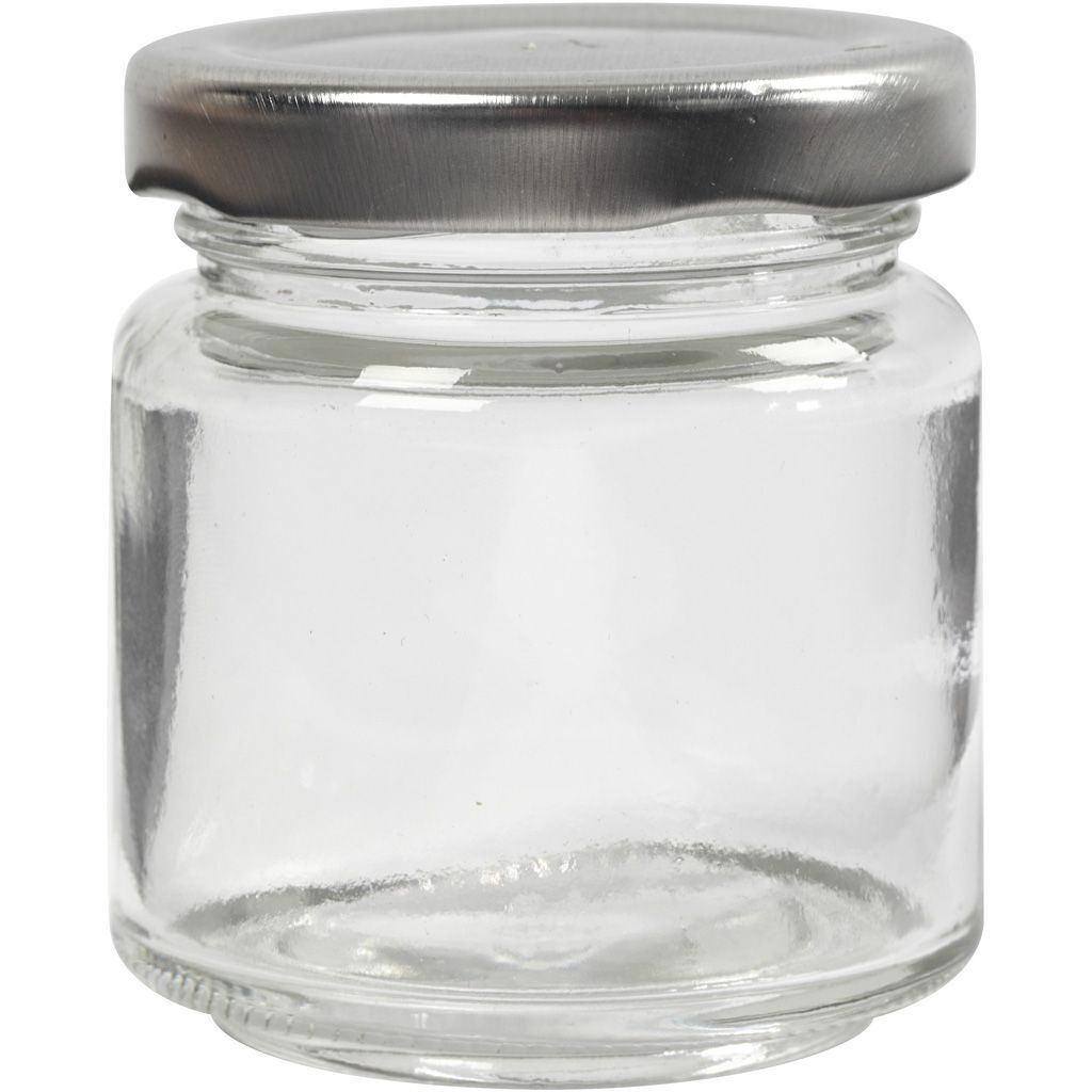 Einmachgl�ser, 12 St�ck, H�he 6,5 cm, Durchmesser 5,7 cm, 100 ml