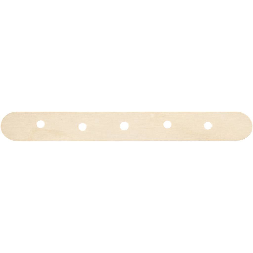 Baust�be, L�nge 15 cm, Breite 1,8 cm, Lochgr��e 4 mm, 500 St�ck je Packung Bild 2