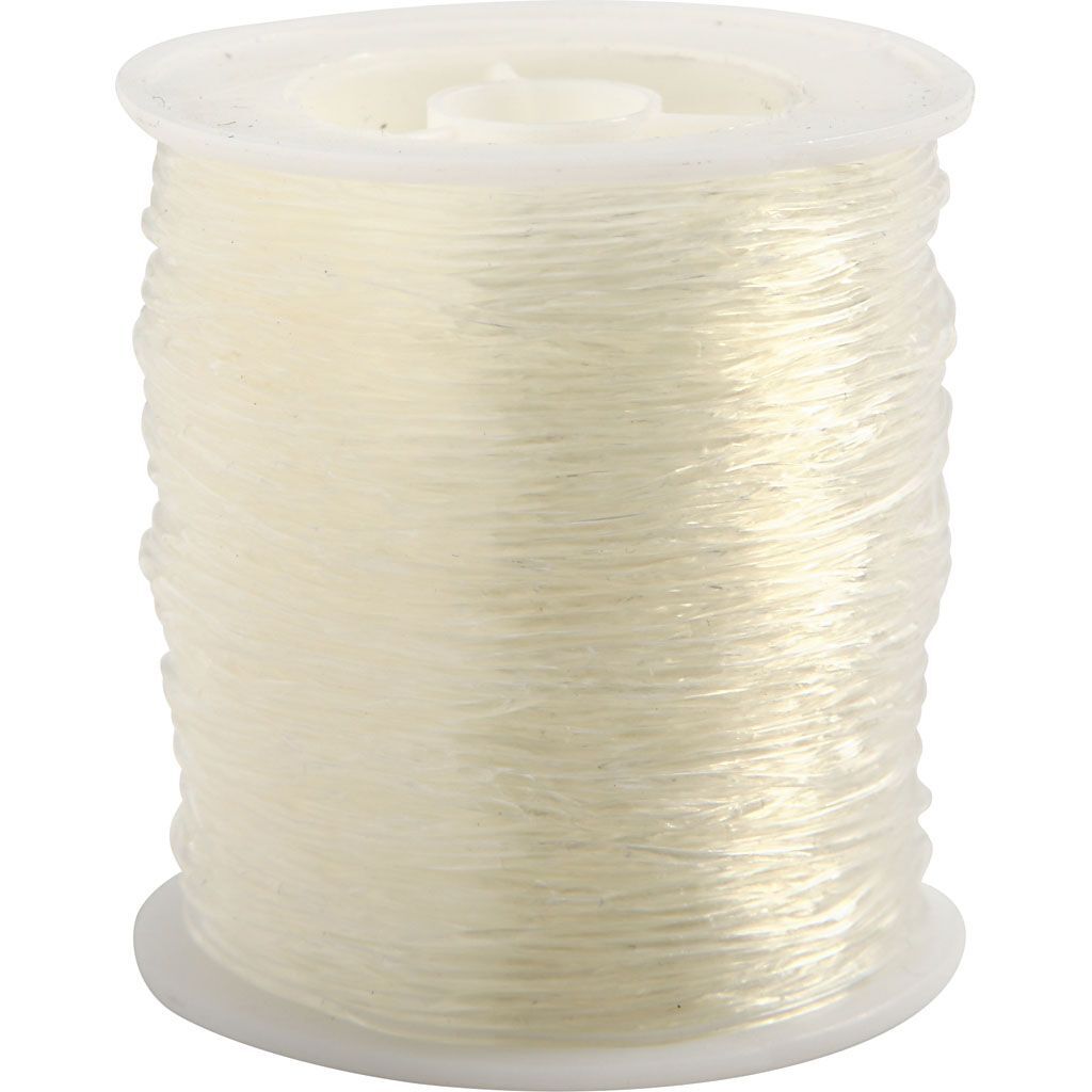 Elastische Schnur, 1mm, 50m / Rolle