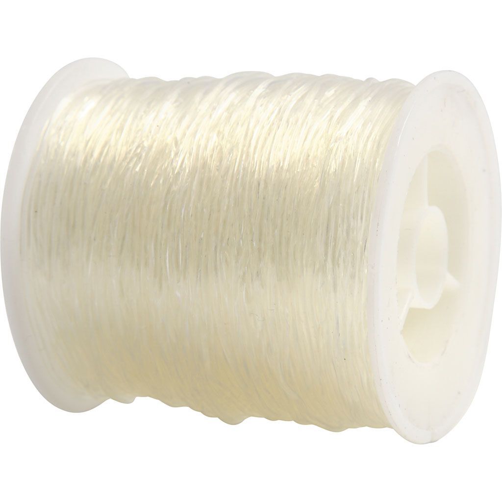 Elastische Schnur, 1mm, 50m / Rolle Bild 2