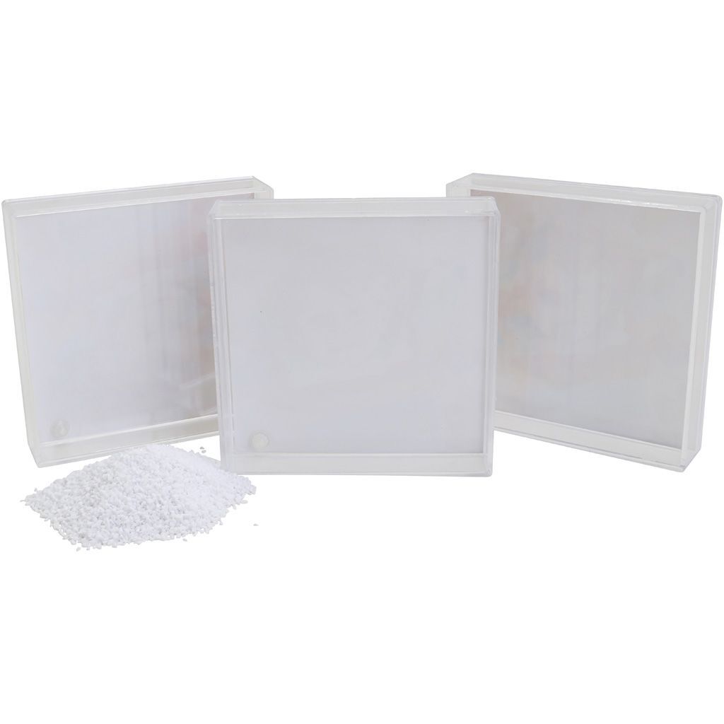 Quadratischer Sch�ttelrahmen, Gr��e 11x11 cm, Dicke 2,2 cm, 10 St�ck