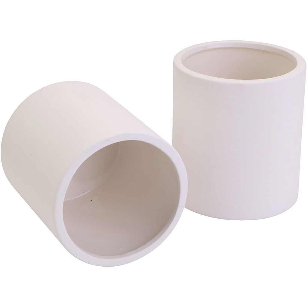 Becherf�rmige Keramikgef��e, � 9 cm, Gr��e 10 cm, 12 St�ck je Packung