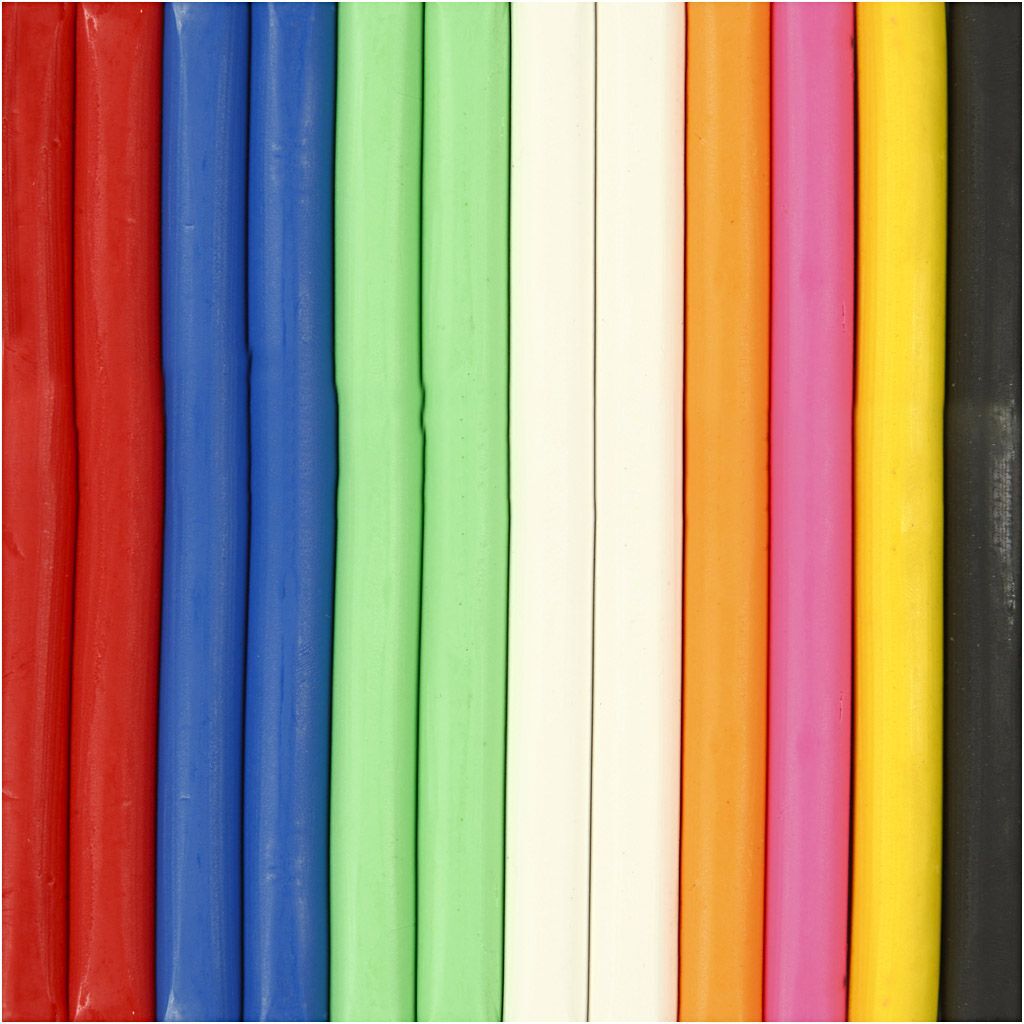 Knetmasse, Sortierte Farben, 8 x 500 g Bild 3