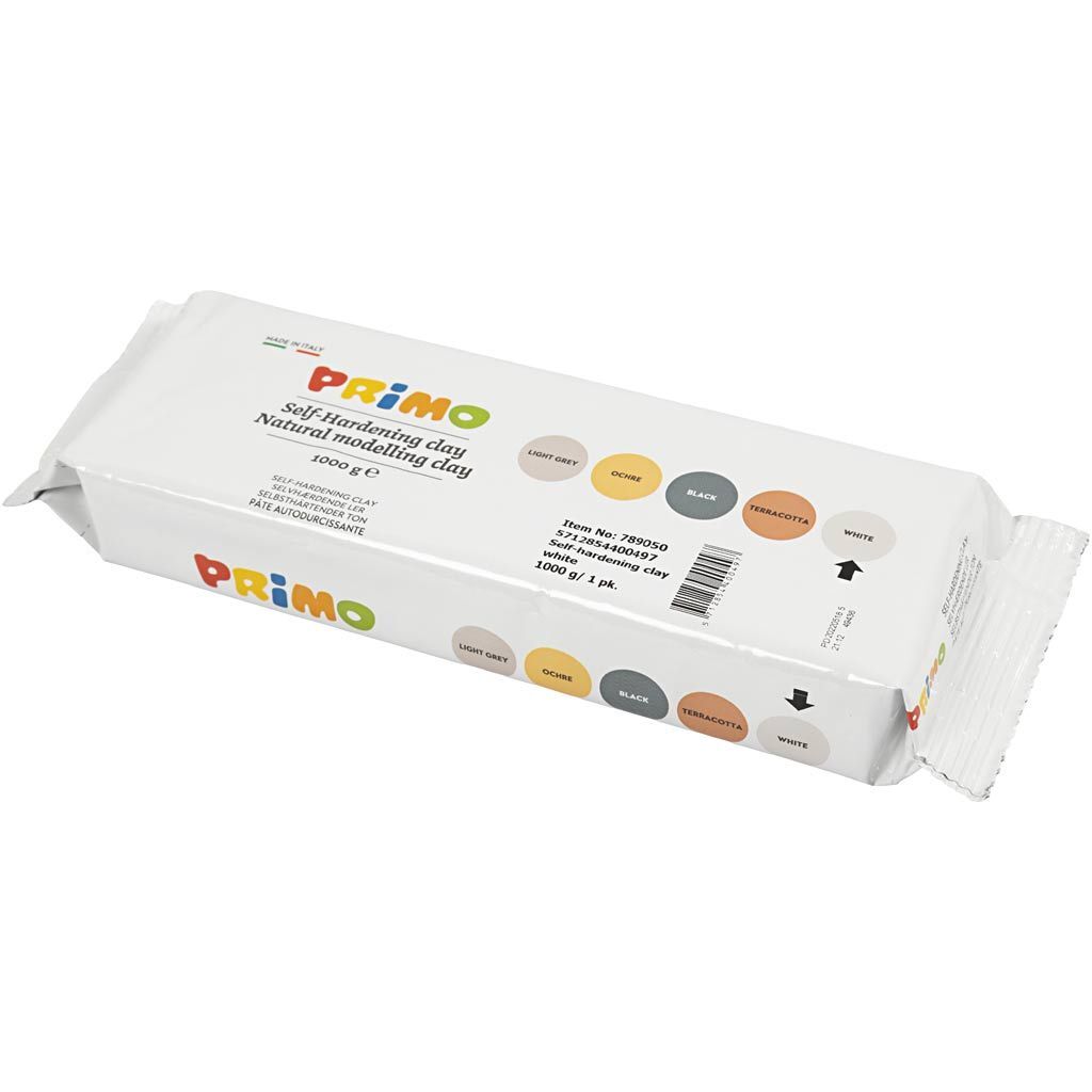 Selbsth�rtender Ton, Wei�, 1000 g