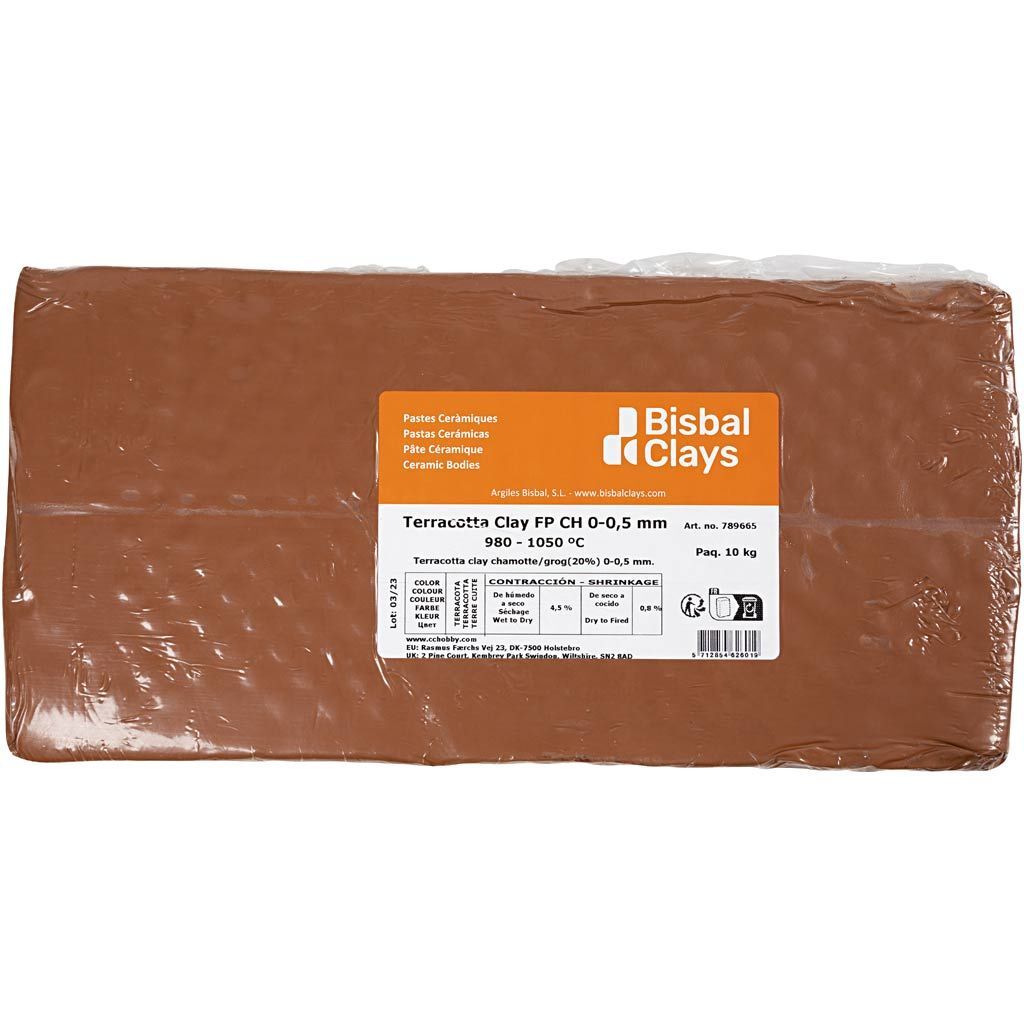 Tonmasse mit Schamotte, 10 kg Bild 2
