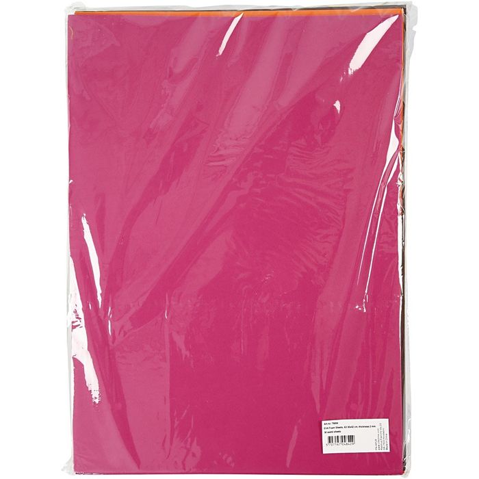 NEU TOP-SELLER Moosgummiplatten / Schaumstoffplatten f�r vielf�ltige Bastelarbeiten A3 Dic. 2 mm, 30 sort. Blatt Bild 2