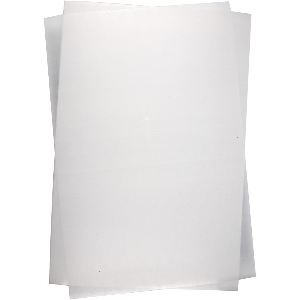 Schrumpffolie, 10 B�gen, Gr��e 20x30 cm, Dicke 0,3 mm, Matt transparent Bild 2