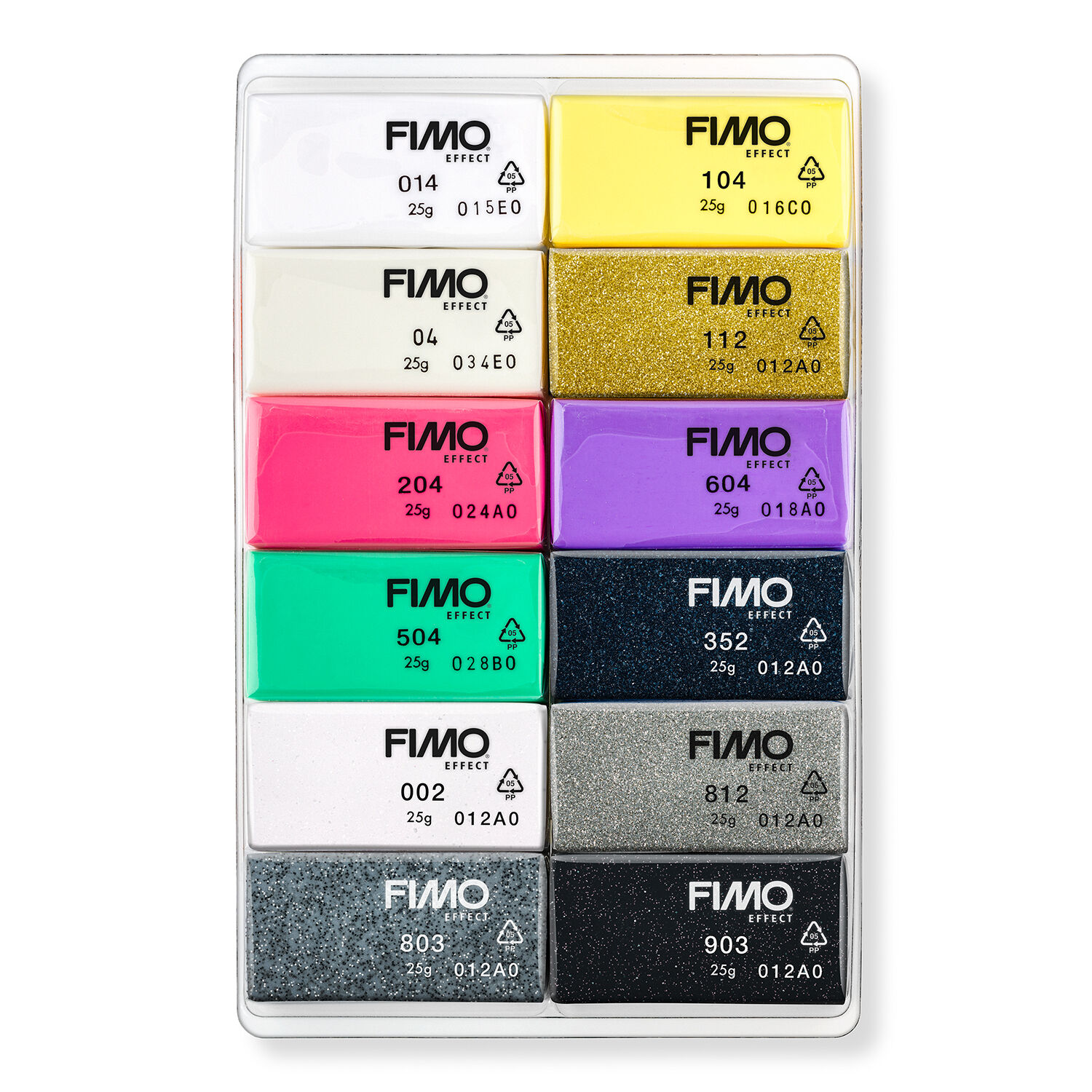 Staedtler Fimo Effect Set, 12 Halbbl�cke Bild 2