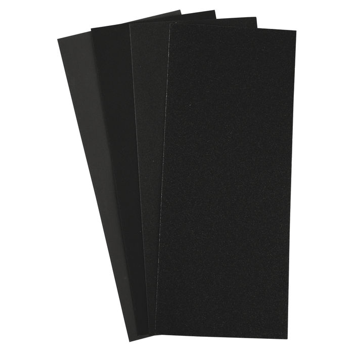 SALE Schleifpapier-Set, sortiert, 115x280mm, 5 St.