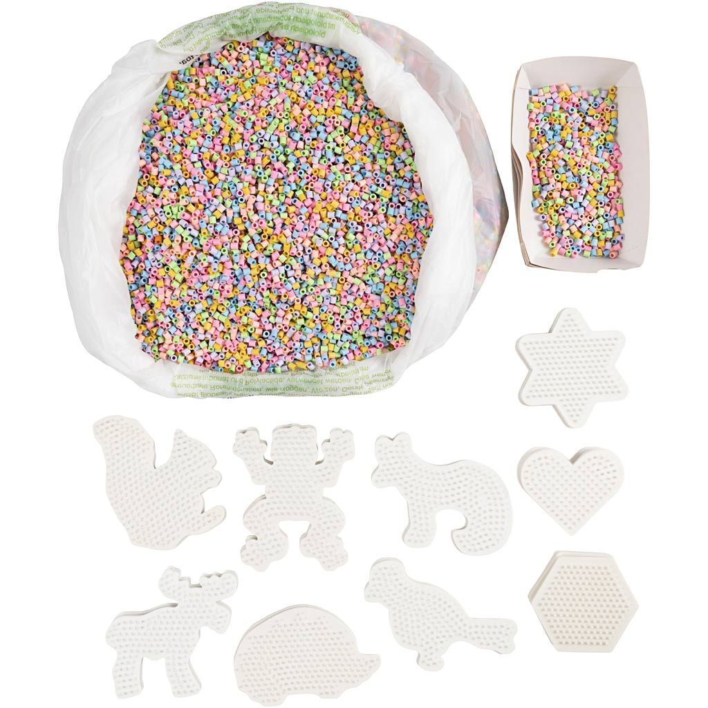 NABBI BioBeads B�gelperlen und Steckplatten Schulset Bild 3