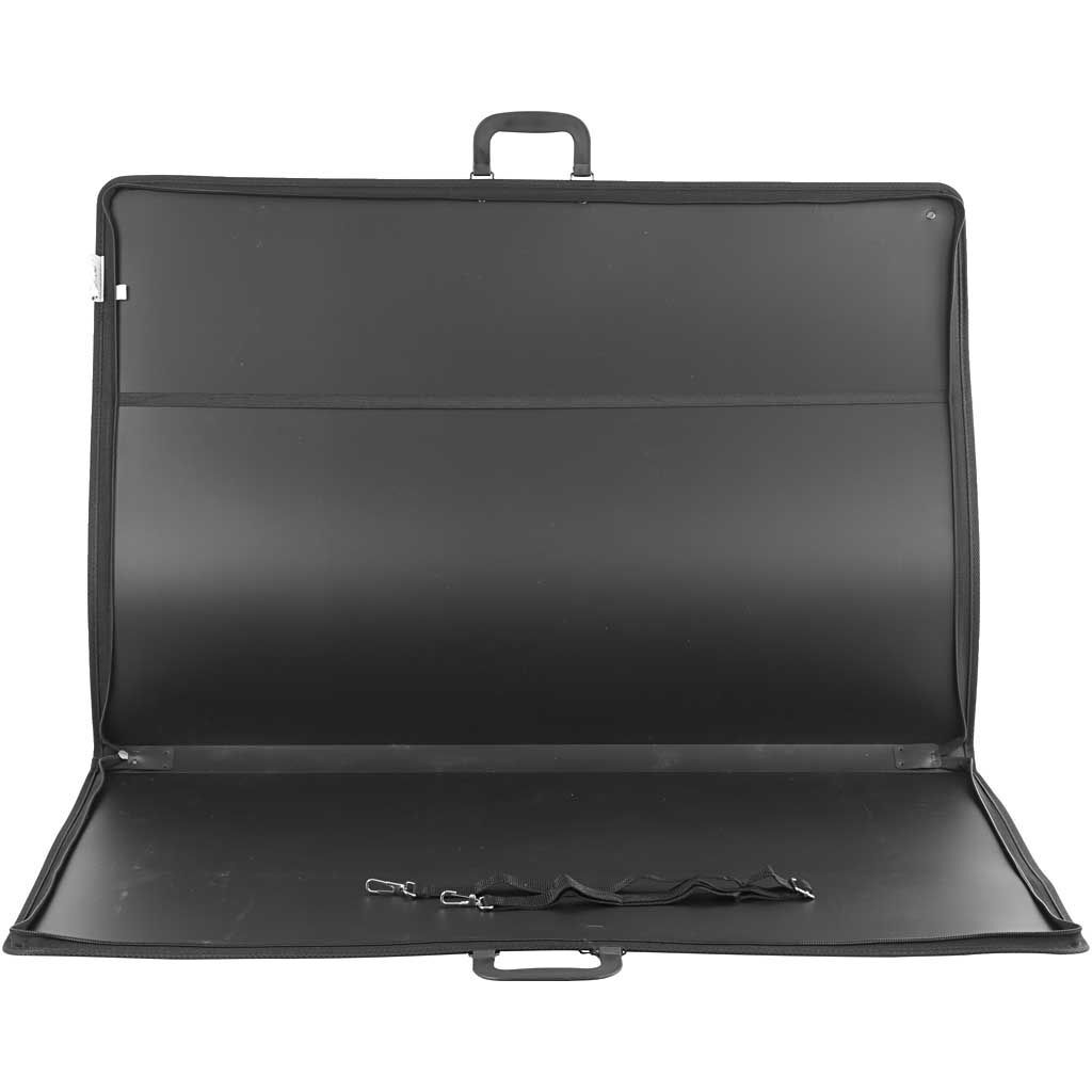 K�nstlermappe Art Portfolio, A1, Gr��e 92x62 cm, Schwarz, 1 St�ck Bild 2