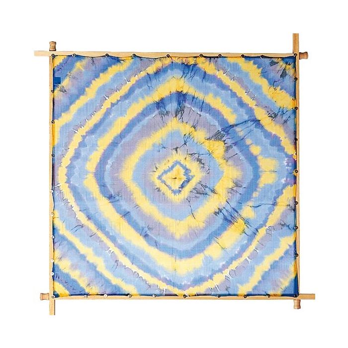 SALE Seiden-Spannrahmen 1 Ebene, 100cm, mit Holzgriffen
