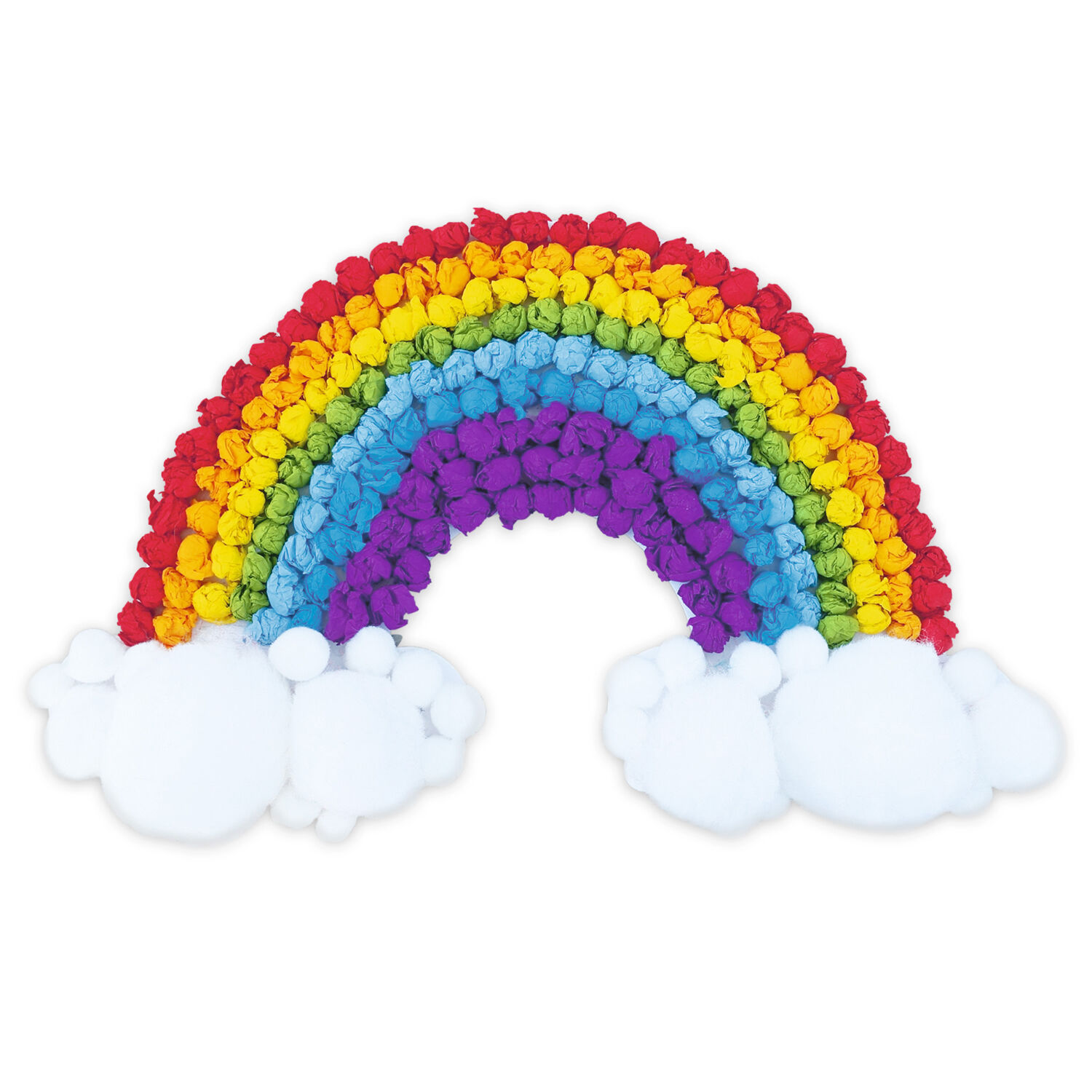 Blanko-Motiv Regenbogen aus Fotokarton, 300g/qm, 20 St�ck, 24 x 18 cm Bild 2