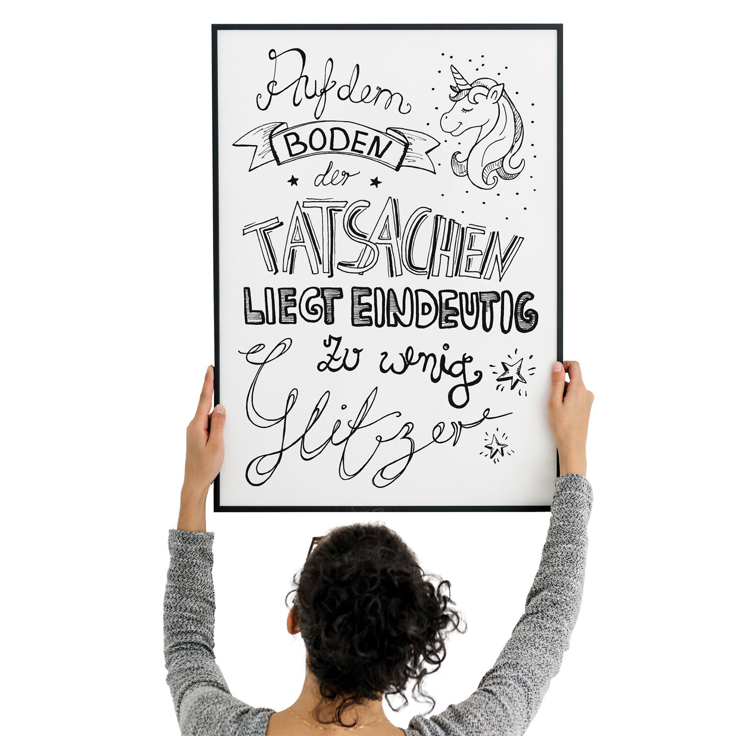 Handlettering Papier, Elefantenhaut Schwarz, 210g/qm, 10 Blatt, DIN A4 Bild 3