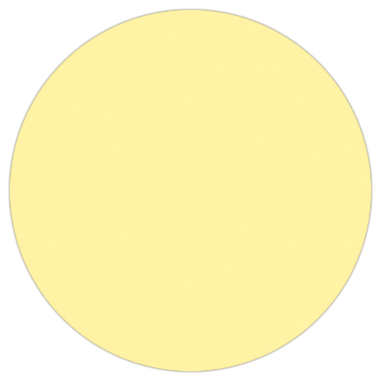 Faltbl�tter Rund, intensiv durchgef�rbt, 100 Blatt, � 12 cm, 65g/qm, Hellgelb Bild 2