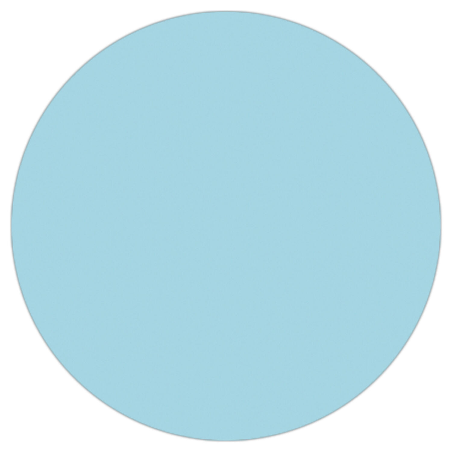 Faltbl�tter Rund, intensiv durchgef�rbt, 100 Blatt, � 12 cm, 65g/qm, Azurblau Bild 2
