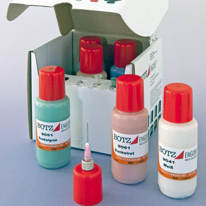 BOTZ Engoben Set, 6x 50ml + Zubeh�r
