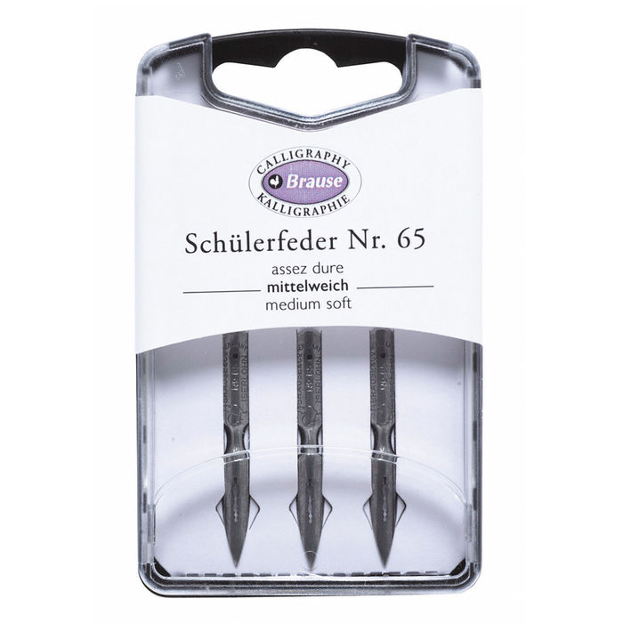 Brause Schreibfeder Sch�lerfeder 1,0mm, 3er Set