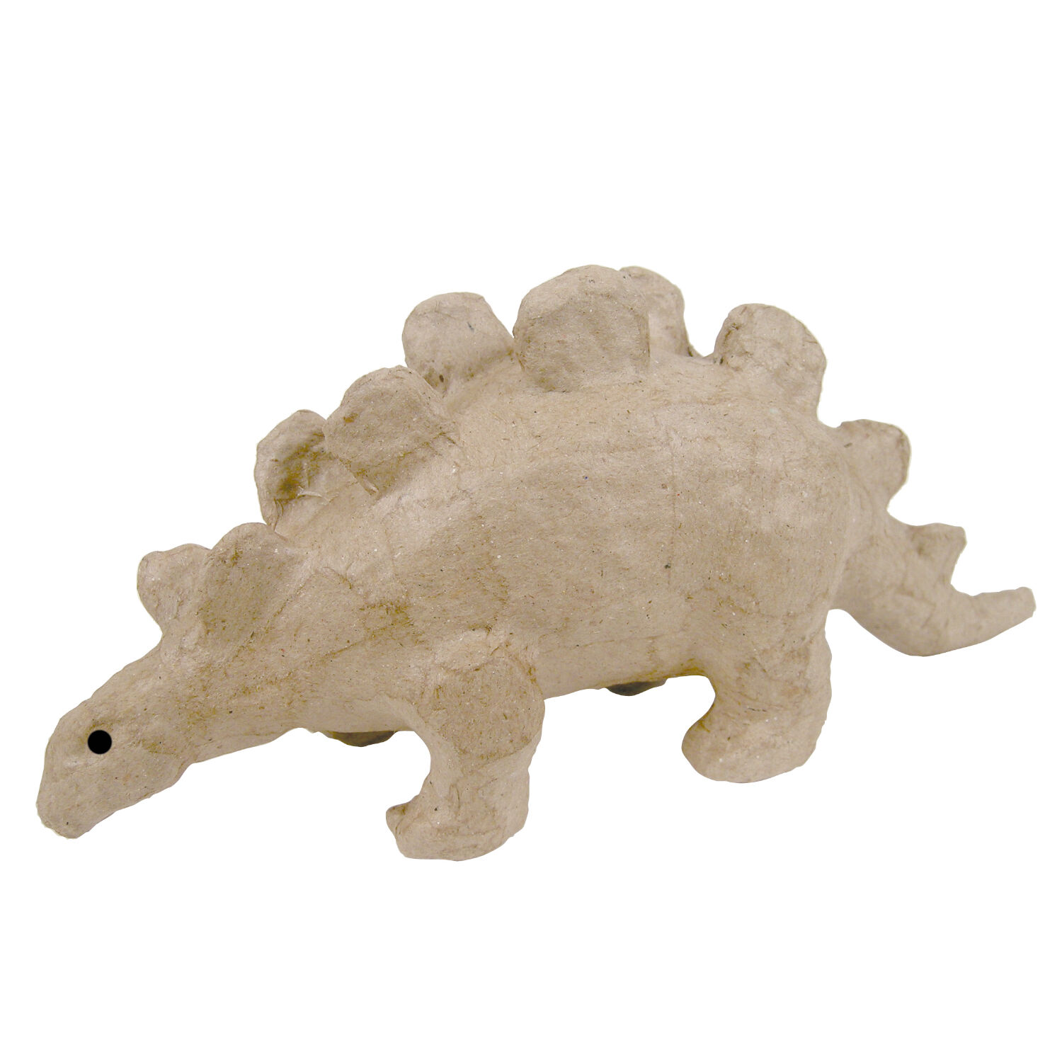 NEU Pappmach�-Figur, Dinosaurier / Stegosaurus, 18 x 6 x 8 cm