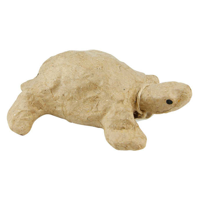Pappmach�-Figur, Gr. ca. 12cm, Motiv: Schildkr�te