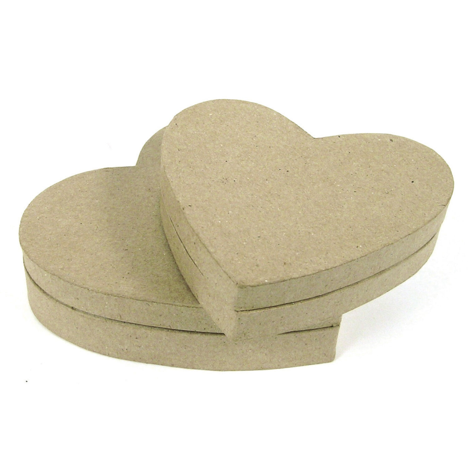 NEU Pappmach�-Schachtel, Herzform, 13 x 11 x 3,5 cm