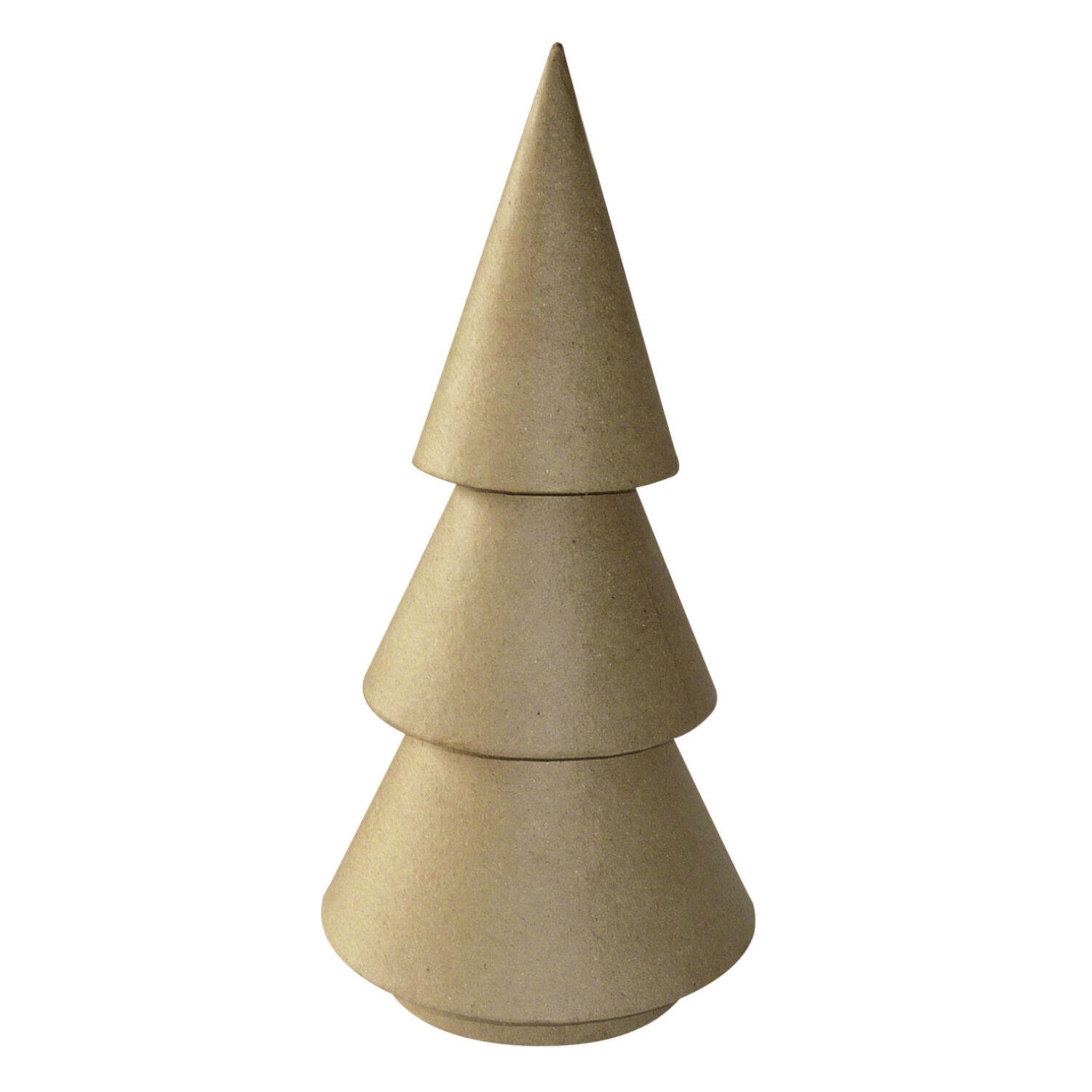 SALE Pappmach�-Tannenbaum, 15 x 15 x 30,5 cm