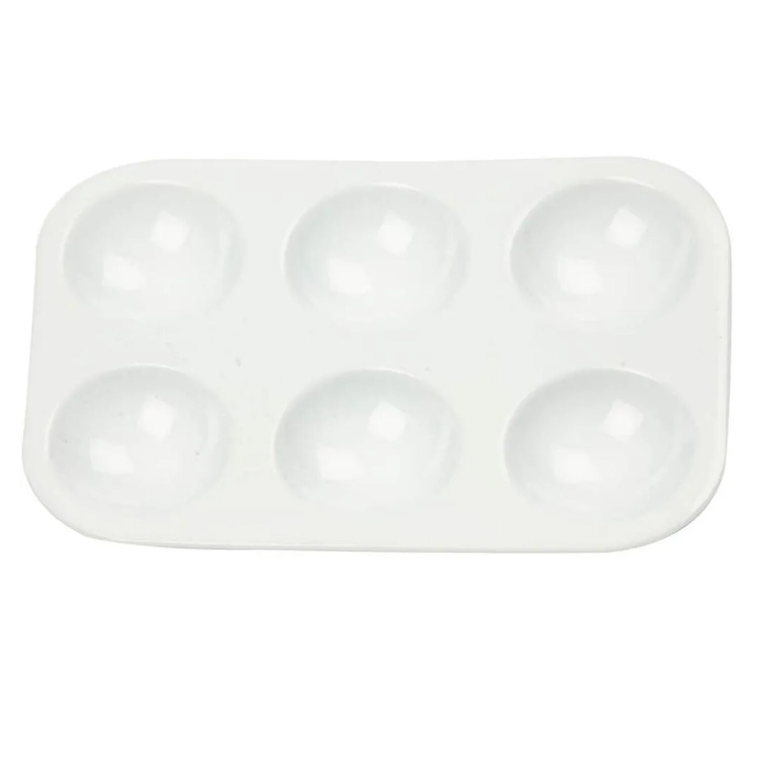 NEU Gro�packung Paletten eckig, 6 Mulden, 10 St�ck