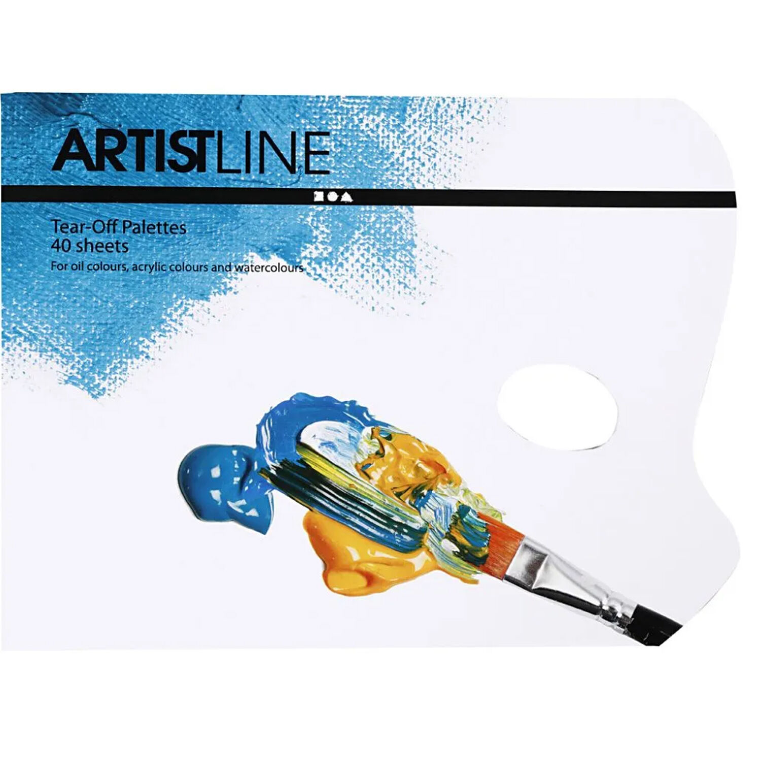 NEU Abrei�-Palette, 31 x 23 cm, 40 Blatt