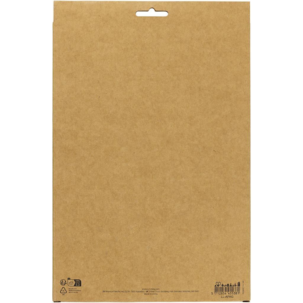 Floristen-Krepppapier, 25x60 cm, Extrastark, 105 g, sanfte, dezente Farben, 8 Rollen Bild 4